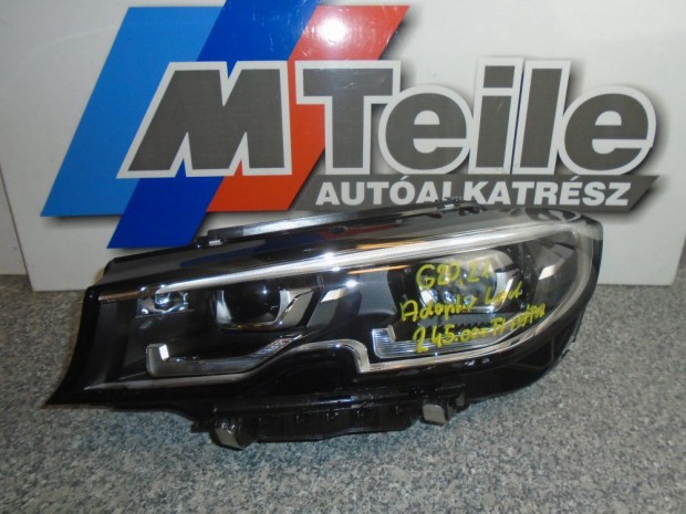 [GYRI JSZER] BMW - FNYSZR ADAPTIV LED - BAL OLDALI - 3-AS  / G2